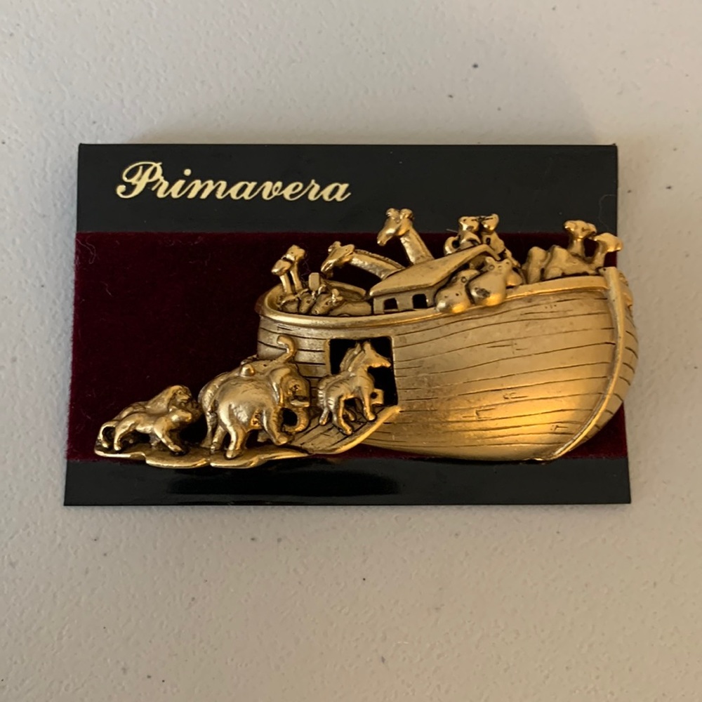 Primavera Noah’s Ark Brooch